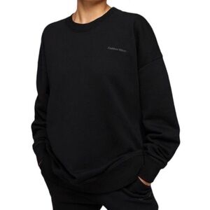 Outdoor Voices Womens Black Cotton Classic
Pickup Sweatshirt Comfy Size S